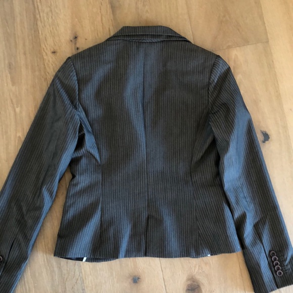 BCBGeneration Striped Fitted Career Blazer - Picture 8 of 8